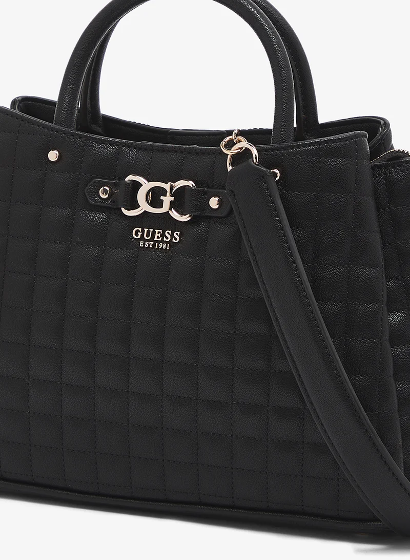GUESS  Nadira Girlfriend Satchel Bag for Women | Best Price UAE